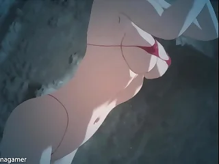 China Inferno ryona #2 - staying alive undersea